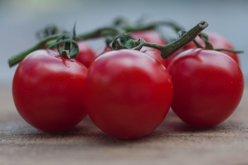 cocktail tomato close-up