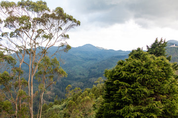 Vista panorámica Bogotá Colombia