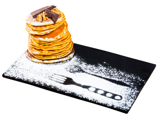 Image of stack of pancakes