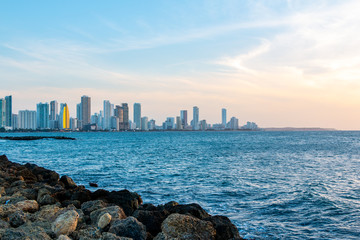 Hermosa vista Cartagena de Indias Colombia