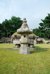 Taereung Royal Tombs of the Joseon Dynasty located in Seoul, Korea.