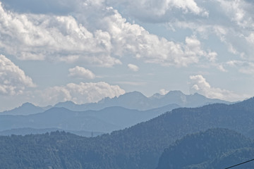 alpen in der Ferne