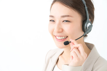 オペレーター・若い女性