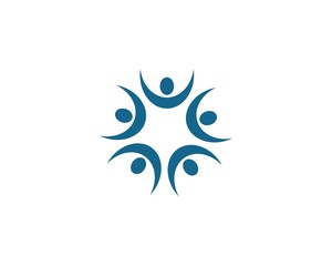 community care Logo template