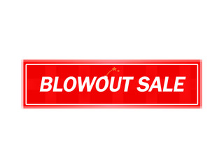 Blowout sale 
