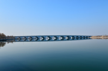 The bridge on the river