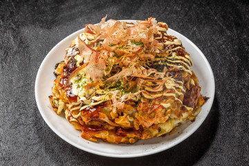 あつあつお好み焼き Japanese Traditional Pizza Okonomiyaki