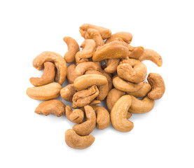  cashew nut isolated on white background