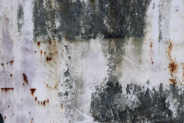 colorful rusty metal iron plate grunge wall background backdrop surface