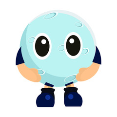 Mascot themed Moon