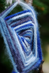 手作り毛糸飾り