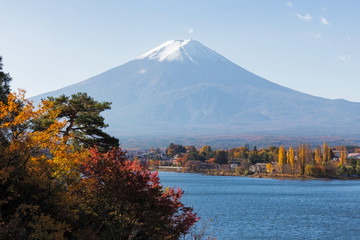 Mt.Fuji in autumn, Japan
