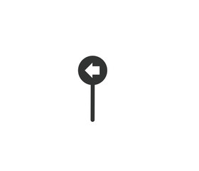 Left arrow icon 