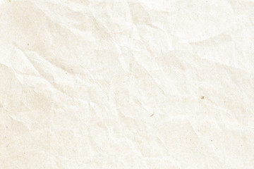 Fototapeta na wymiar Crumpled brown background paper texture
