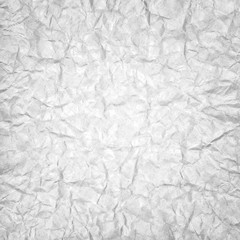 Old Crumpled and rough gray paper texture background