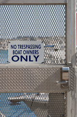 no trespassing  sign