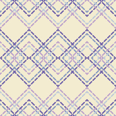 Figures of several rectangles from the dash. Trendy seamless pattern designs. Vector geometric background. Can be used for wallpaper, textile, invitation card, wrapping, web page background.