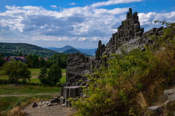 basalt rock (Panská skála)