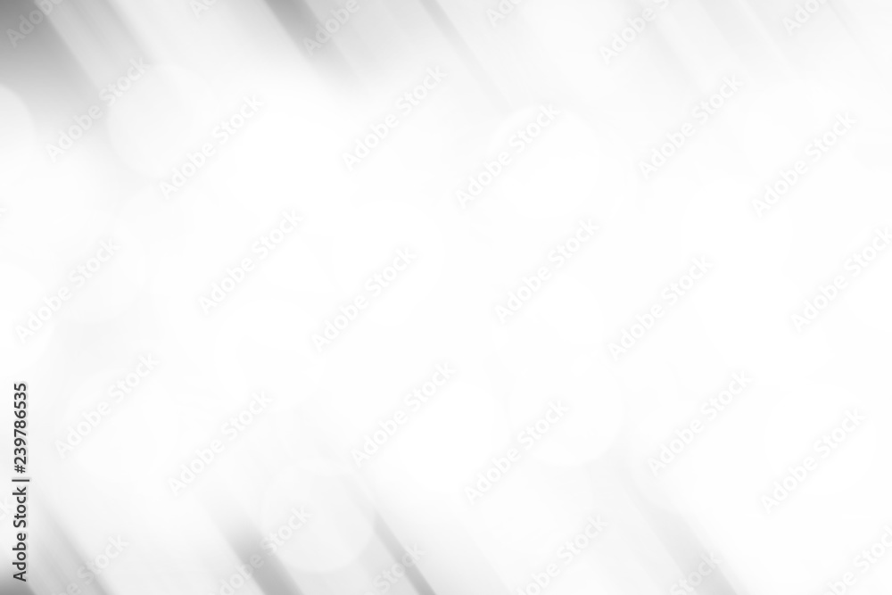 Sticker gray blurred with bokeh abstract background