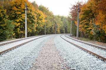double rail track