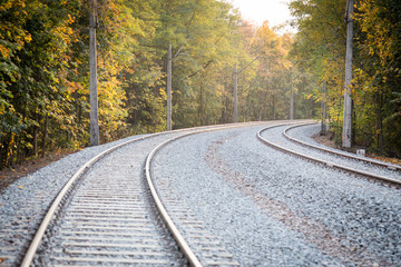 double rail track