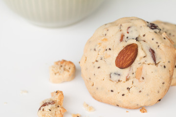 Delicious home made Oatmeal raisin cookie