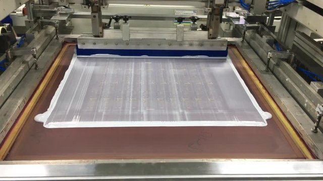 Auto machine screen marking for industry technology