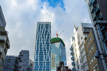 Fototapeta premium 東京 渋谷の新しい街並み