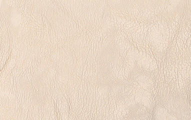 Light beige color luxury genuine cow leather texture background. Close up photography of sofa,...