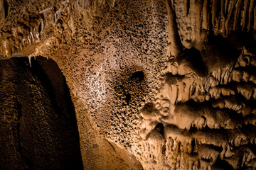 Obraz premium Stalagmit in the cave.