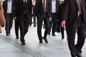 Obraz premium 東京の通勤風景