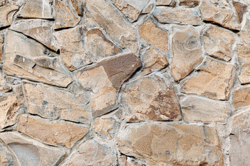 old stone wall background. texture