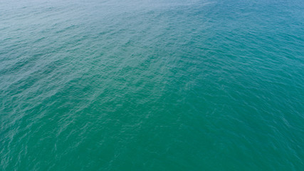 Fototapeta na wymiar Aerial drone view of beautiful sea wave surface