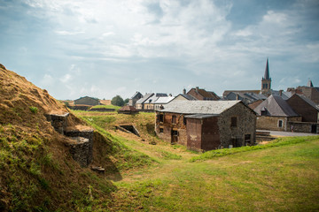 Fototapeta na wymiar Ardennes, Rocroi, cité médiévale