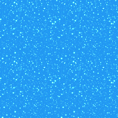 Naklejka na ściany i meble Snow falling repeated texture. Winter seamless pattern. Vector snowflakes background. Can use for Christmas, New Year designs, vacation decor, textile, fabric, wrapping paper.