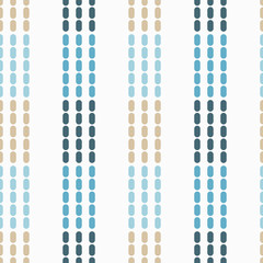 The shapes of stripes and dashes. Trendy seamless pattern designs. Vector geometric background. Can be used for wallpaper, textile, invitation card, wrapping, web page background.