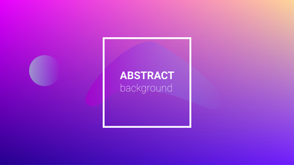 Fototapeta premium Gradient Background. Horizontal Orientation. Banner Design Composition. Modern Geometric Pattern. Gradient Background.
