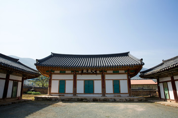 Fototapeta na wymiar Cheongdo hyanggyo is a school in Joseon Dynasty.