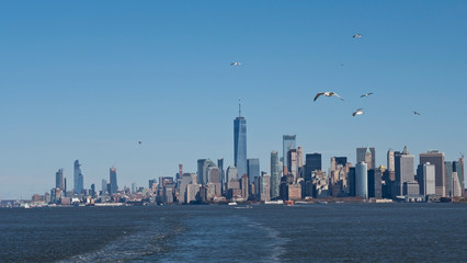 Obraz premium new york city skyline