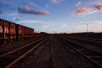 Fototapeta na wymiar ferrocarril 