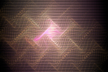 wave oscillations in cyberspace, information networks