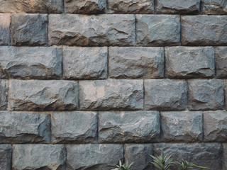 stone wall. brickwork texture. back background .beton
