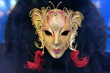 Venice metal mask