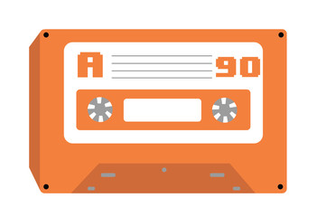 Orange cassette