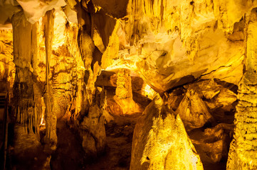 Dupnisa Cave in Demirkoy. Kirklareli, Turkey