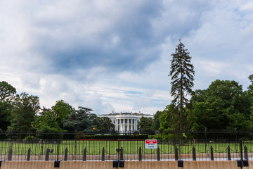 The White Hous of US President in Washington D.C.