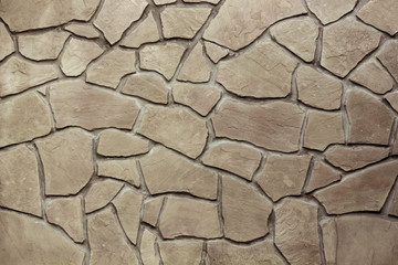 grey facing stone wall texture background
