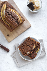 Chocolate Banana Bread