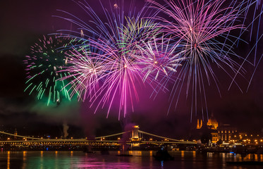 Budapest fireworks #2
