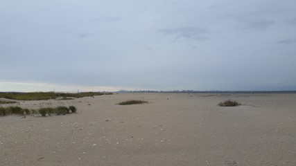 Sandy beach